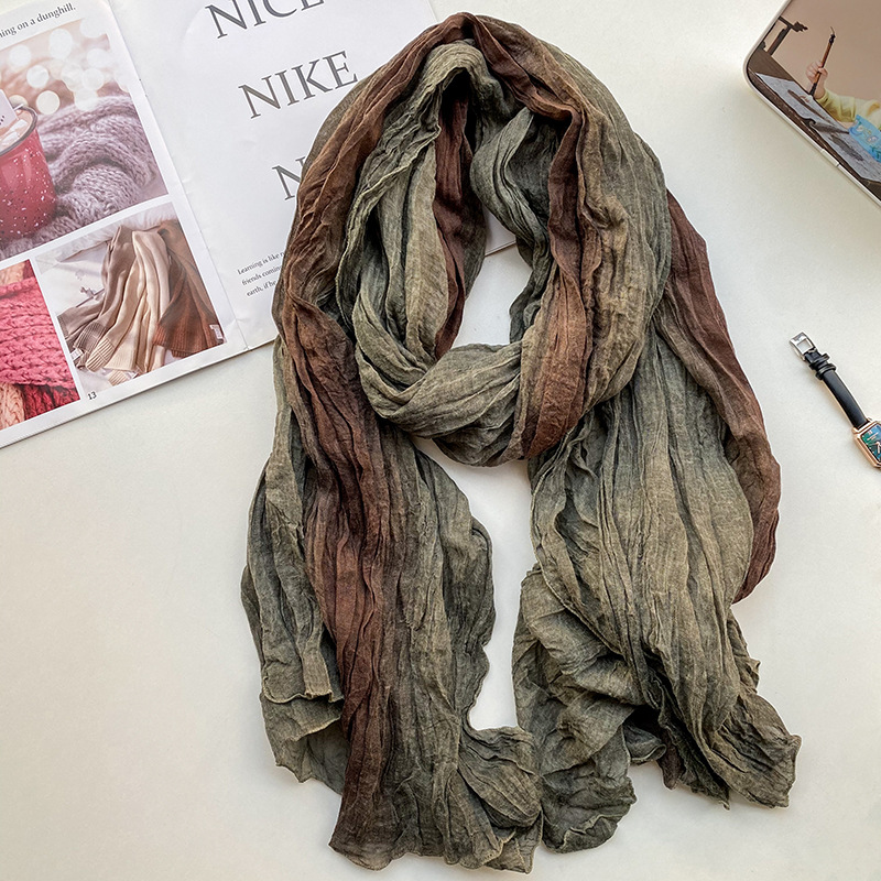 Ethnic Wear - VREOVOR Retro Ethnic Style Scarf Women