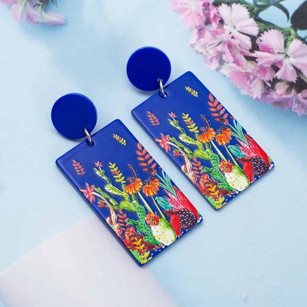 New Cactus Leaf Flower Relievo - Ethnic Fashion Trends 2026 ulasan dan harga