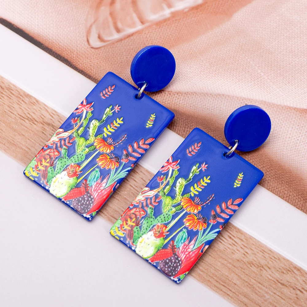 New Cactus Leaf Flower Relievo - Ethnic Fashion Trends 2026 ulasan dan harga