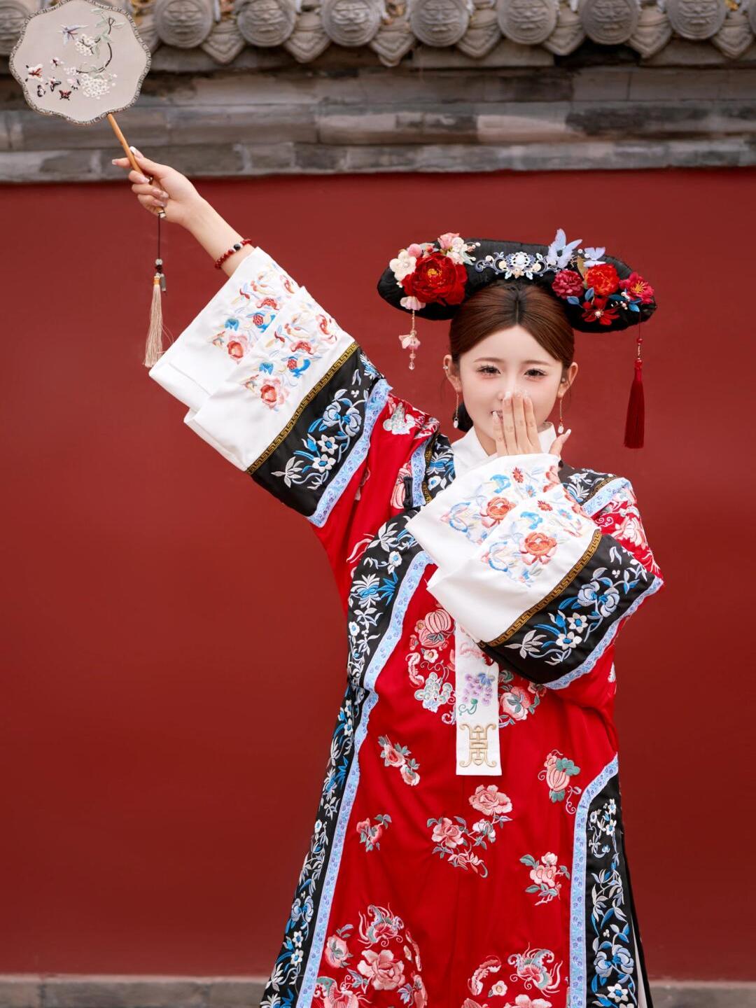 Qing Dynasty  Lady Costume Wom - Ethnic Fashion Shoot ulasan dan harga