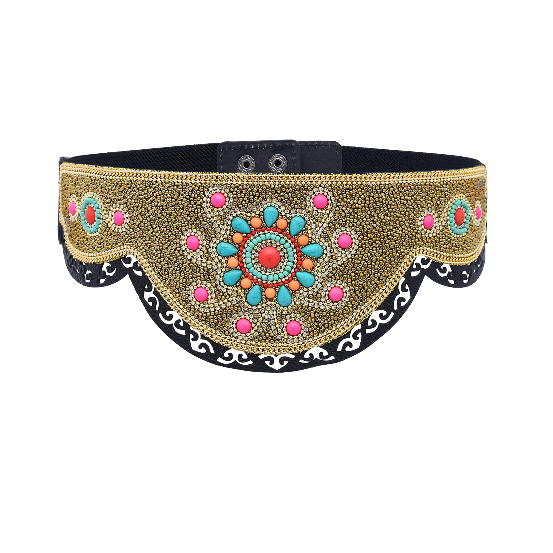 Bohemian Beads Flower Women Be - Ethnic Fashion Girls ulasan dan harga
