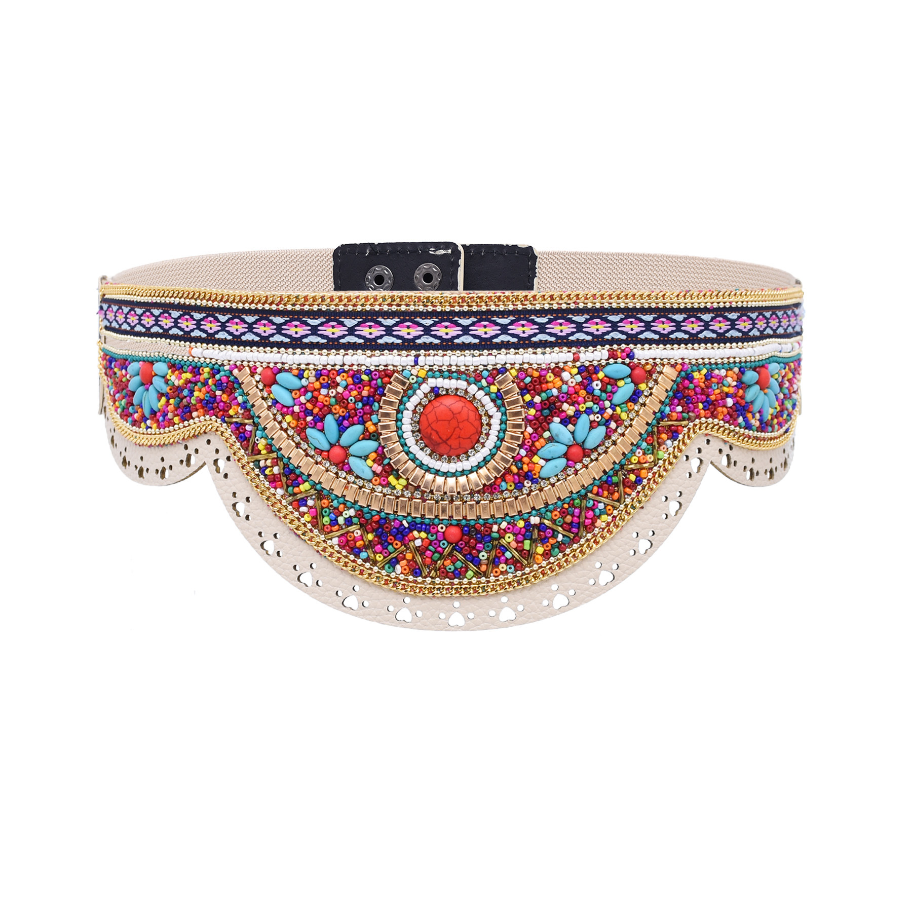Bohemian Beads Flower Women Be - Ethnic Fashion Girls ulasan dan harga
