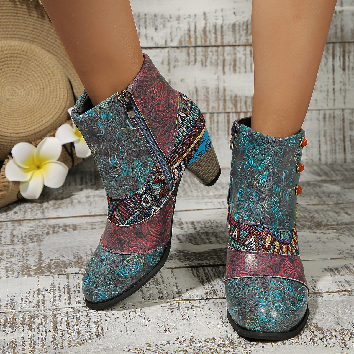 Women Boots Ethnic Style Casua - Winter Ethnic Fashion For Women ulasan dan harga