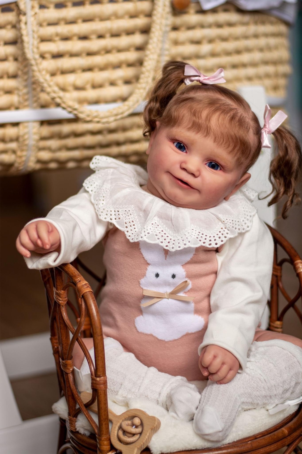 60CM Baby Reborn Dolls Bonecas - Ethnic Fashion Girls ulasan dan harga