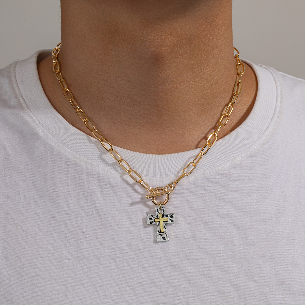 1 ethnic style two-color cross - Fashion Ethnic Wear For Men ulasan dan harga