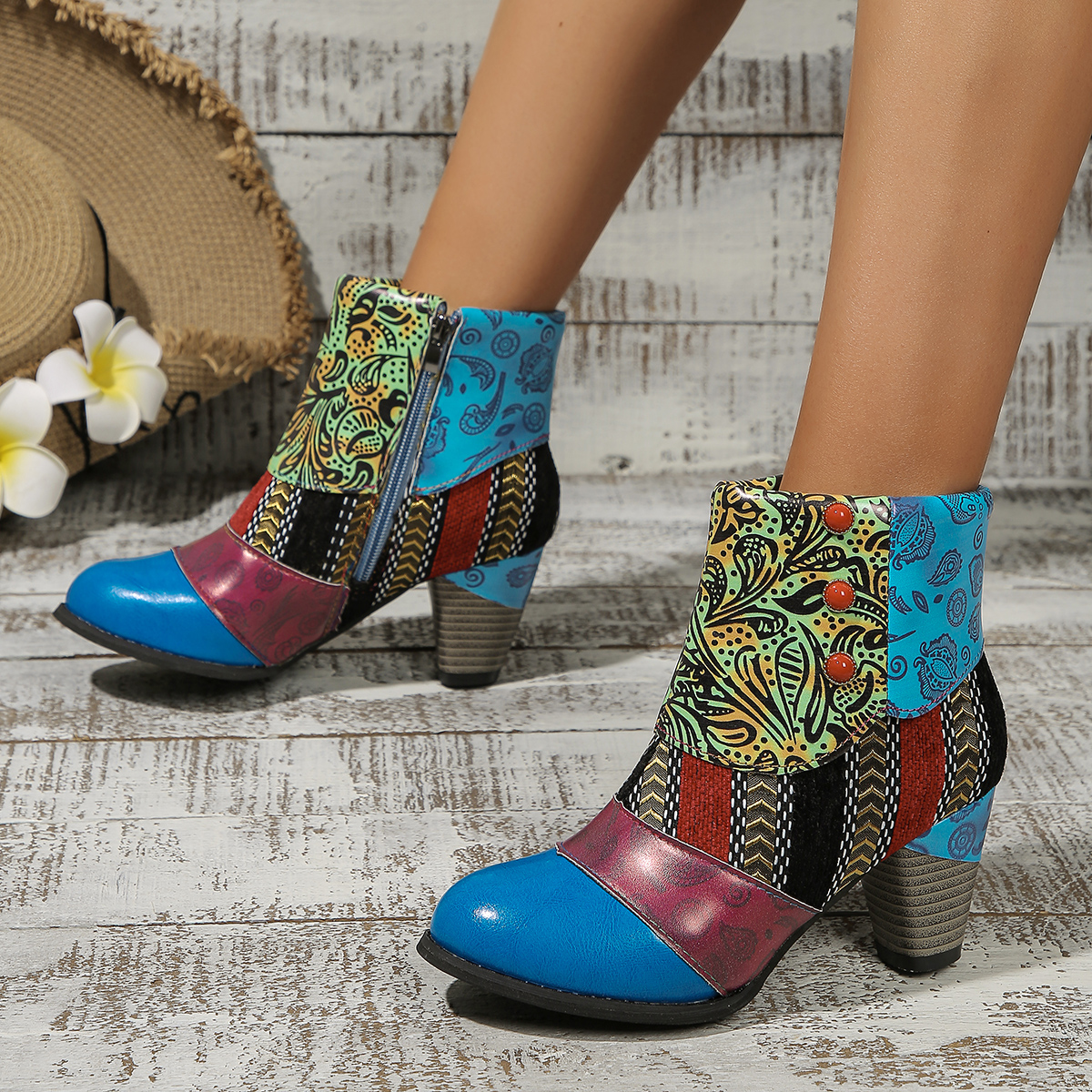 Spring Autumn Women Boots Ethn - Winter Ethnic Fashion For Women ulasan dan harga