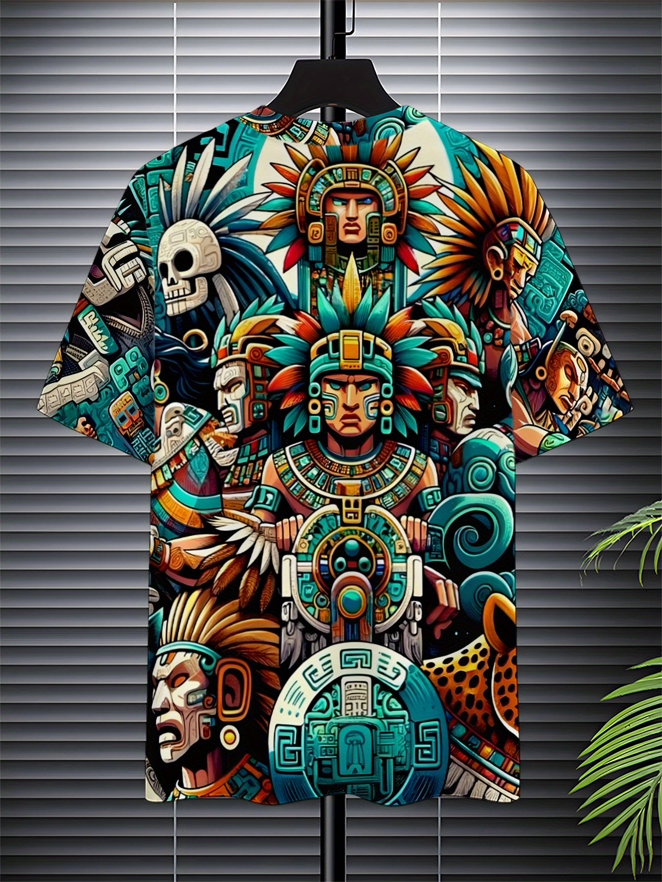 Men's Men And Skull With Ethni - Ethnic Fashion Illustration ulasan dan harga