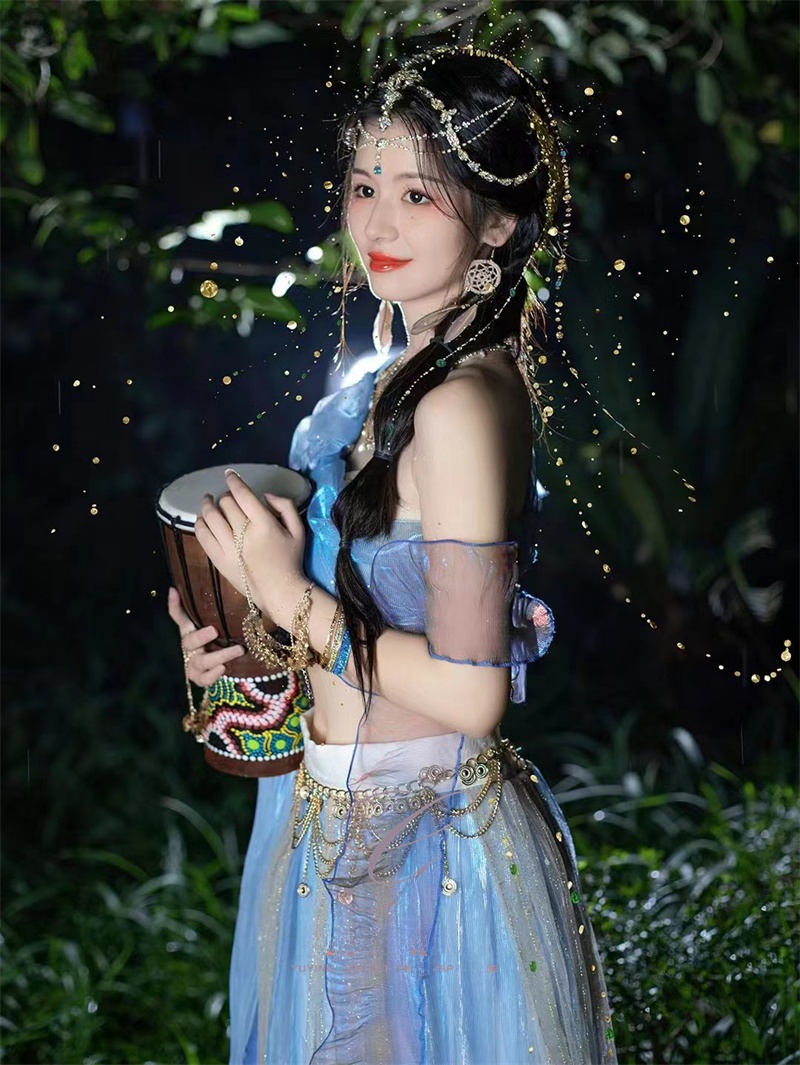 Blue Hanji Jasmine Princ Inter - Ethnic Clothing & Online Fashion Store Khaadi Pk ulasan dan harga