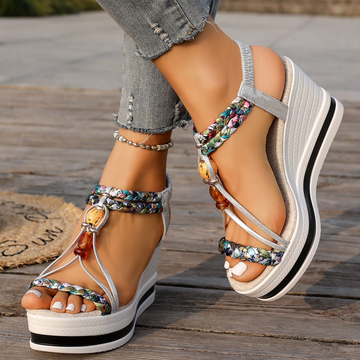 Women's Ethnic Chunky Platform - Ethnic Fashion Trends 2026 ulasan dan harga
