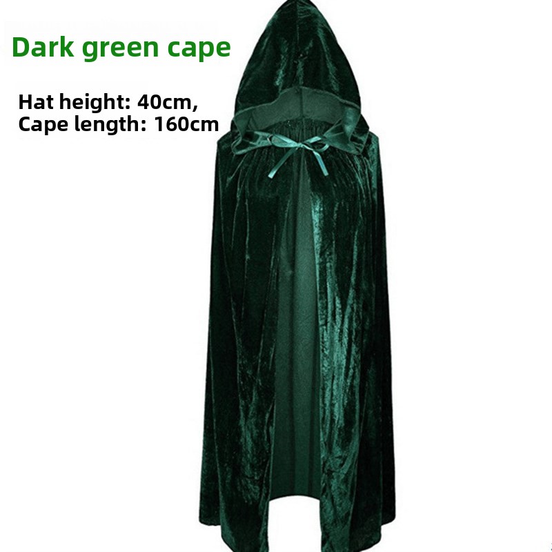 Halloween Witch Cape Cosplay C - Ethnic Wear ulasan dan harga