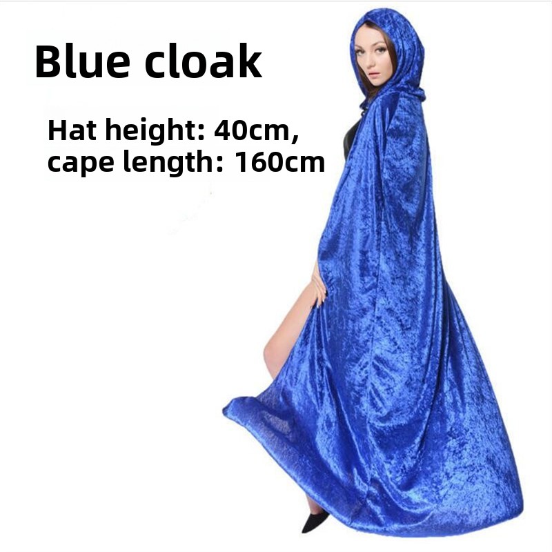 Halloween Witch Cape Cosplay C - Ethnic Wear ulasan dan harga