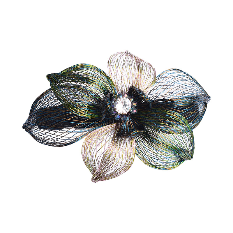 DIY Copper Wire Braided Flower - Ethnic Fashion Girls ulasan dan harga