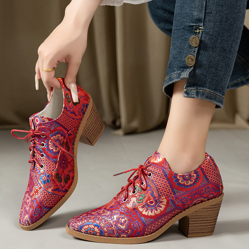 Ethnic Ladies Boots Spring Win - Winter Ethnic Fashion For Women ulasan dan harga