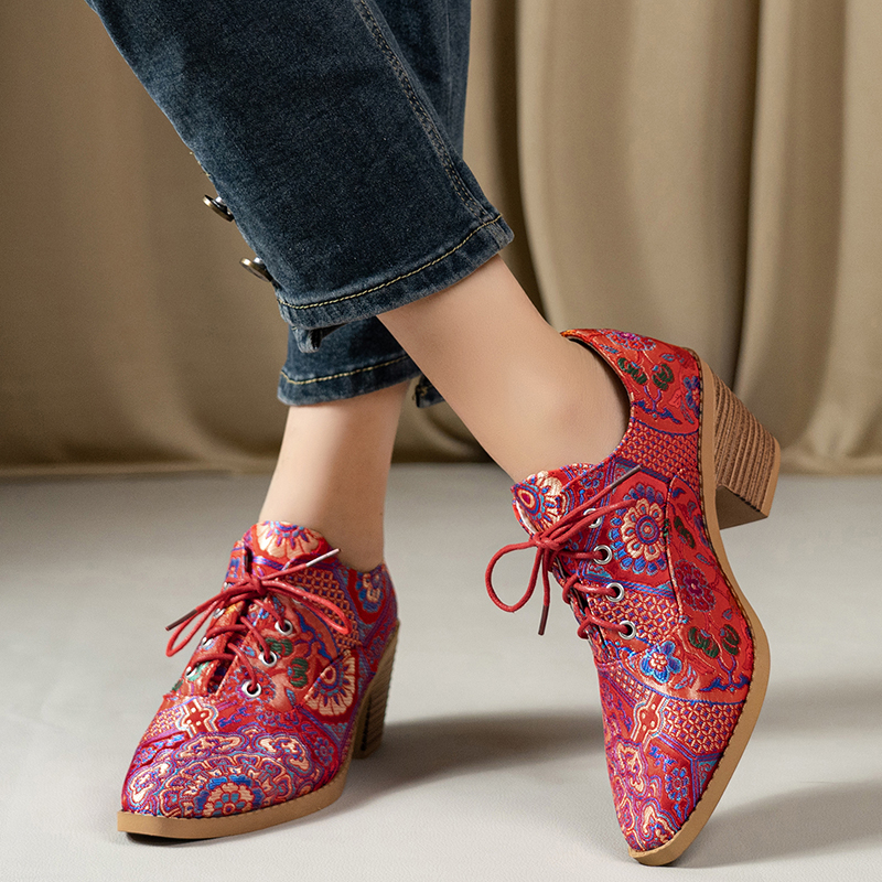 Ethnic Ladies Boots Spring Win - Winter Ethnic Fashion For Women ulasan dan harga