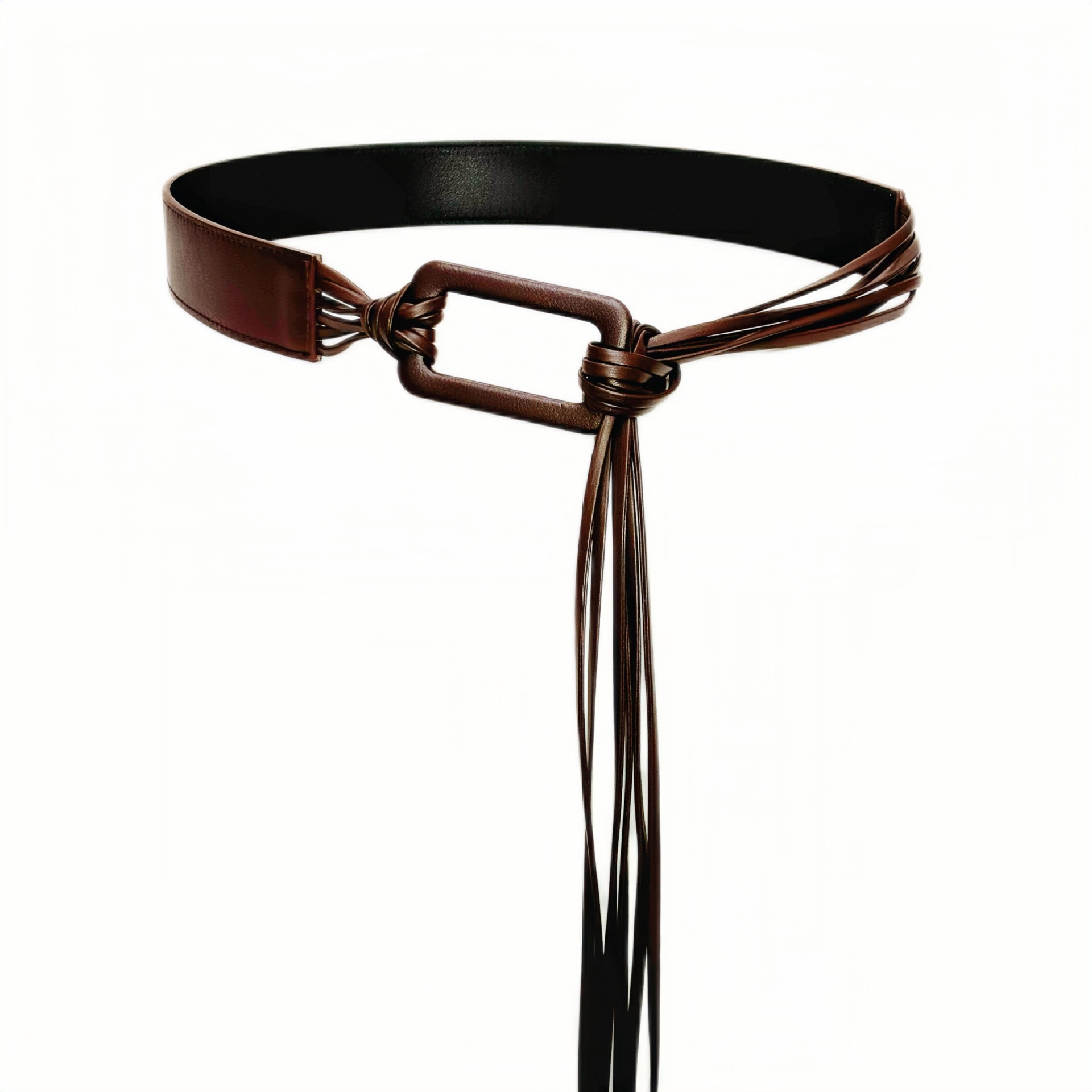 Fashion Knotted Thin Belt Wome - Ethnic Fashion Girls ulasan dan harga