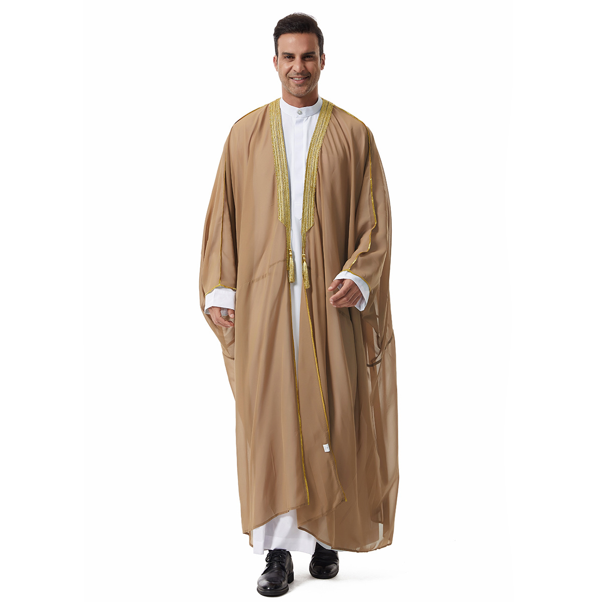 Muslim Robes for Men Long Slee - Fashion Ethnic Wear For Men ulasan dan harga